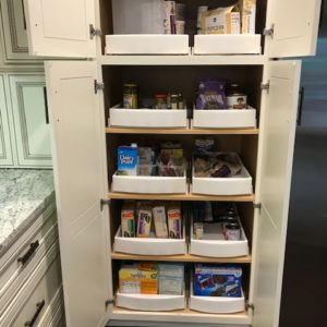 Pull Out Pantry Shelves - Slide Out Kitchen Cabinet Drawers- Free Ship
